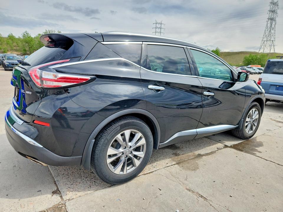 54498816 :رقم المزاد ، 5N1AZ2MH9FN232271 vin ، 2015 Nissan Murano مزاد بيع