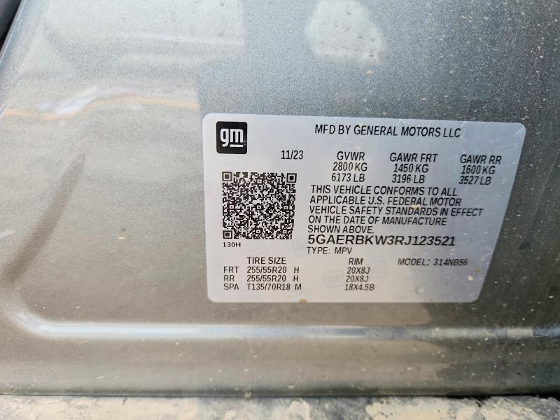 Продажа на аукционе авто 2024 Buick Enclave, vin: 5GAERBKW3RJ123521, номер лота: 55212296