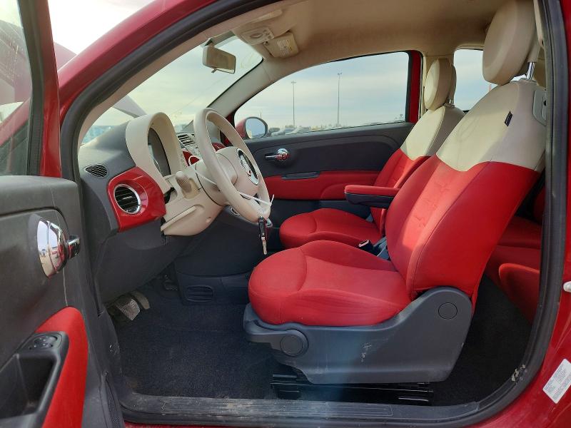 2013 Fiat 500 მანქანა იყიდება აუქციონზე, vin: 3C3CFFAR5DT593850, აუქციონის ნომერი: 53416076