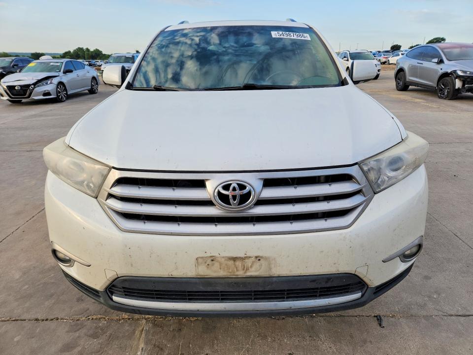 2012 Toyota Highlander მანქანა იყიდება აუქციონზე, vin: 5TDYK3EH5CS062864, აუქციონის ნომერი: 54987986