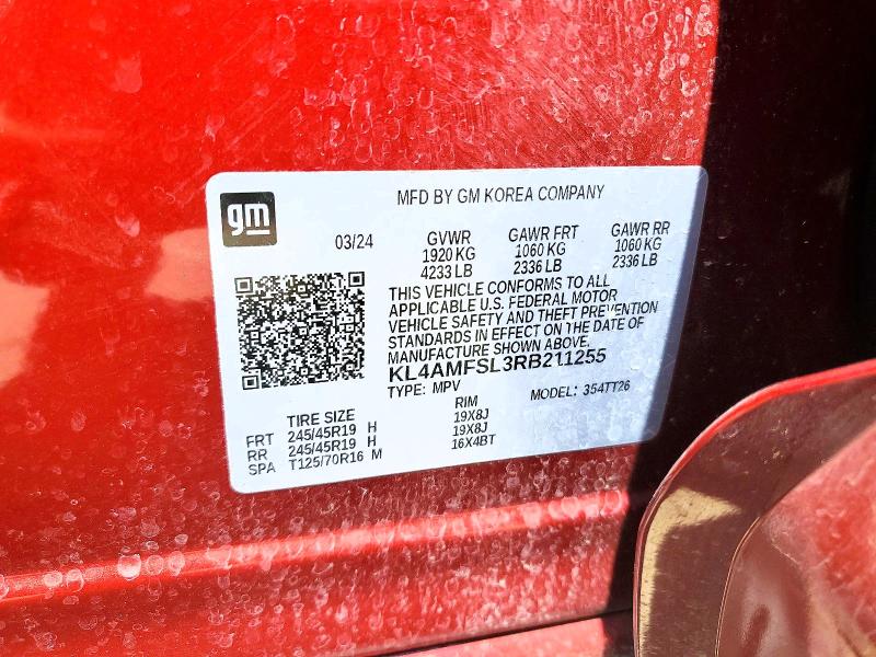 Aukcja sprzedaży 2024 Buick Encore Gx, vin: KL4AMFSL3RB211255, numer aukcji: 52502906