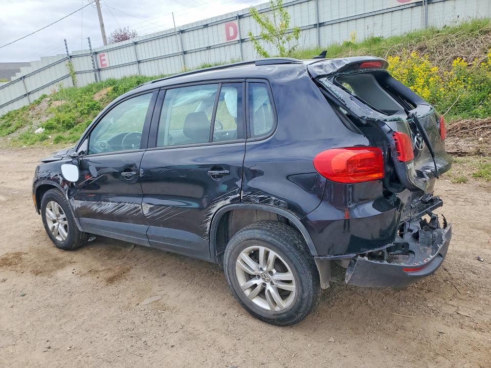 Auction sale of the 2017 Volkswagen Tiguan, vin: WVGAV7AX4HK000203, lot number: 52166376