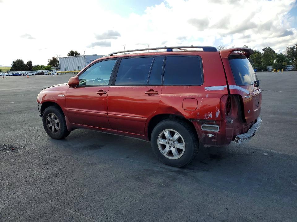 52196716 :رقم المزاد ، JTEGF21A120034396 vin ، 2002 Toyota Highlander مزاد بيع