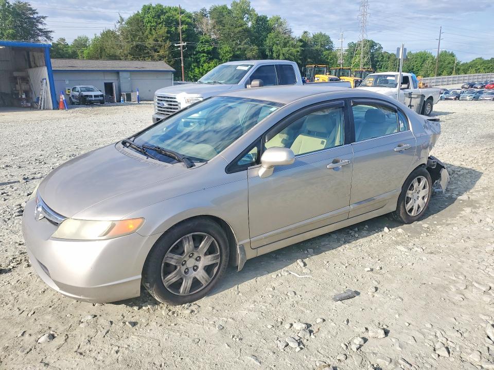 2006 Honda Civic მანქანა იყიდება აუქციონზე, vin: 1HGFA15576L020031, აუქციონის ნომერი: 55317116