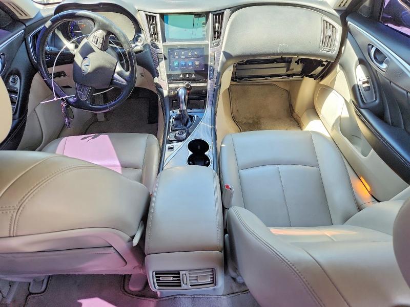 52685546 :رقم المزاد ، JN1BV7AR7EM702688 vin ، 2014 Infiniti Q50 مزاد بيع