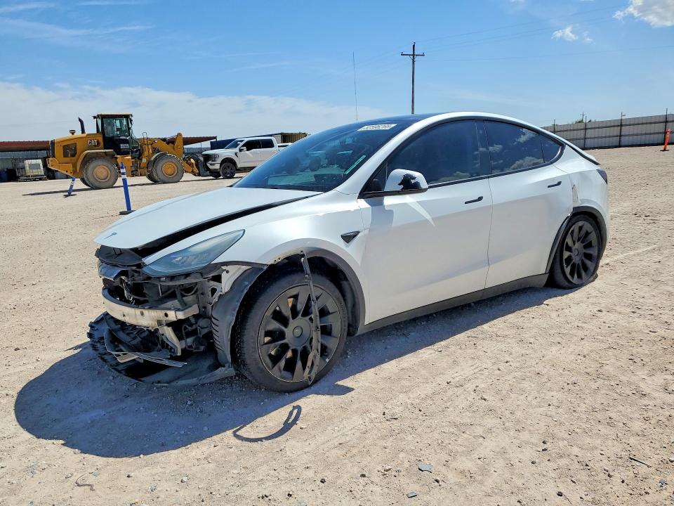 Продаж на аукціоні авто 2021 Tesla Model Y, vin: 5YJYGDEEXMF192352, номер лоту: 52596266