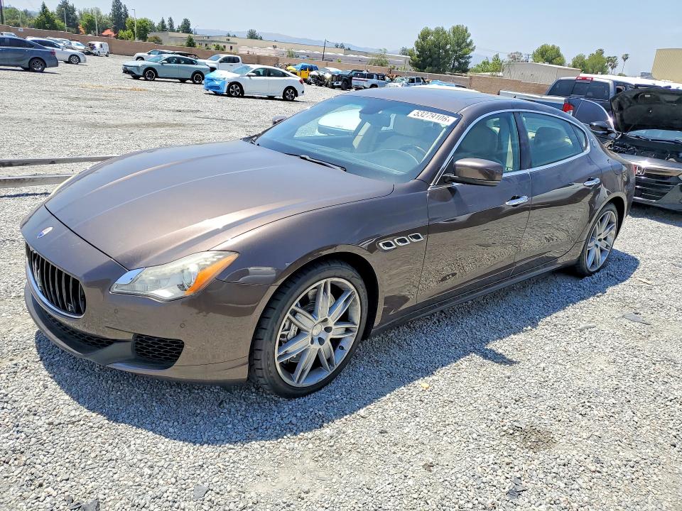 53279106 :رقم المزاد ، ZAM56PPA7E1085041 vin ، 2014 Maserati Quattroporte مزاد بيع