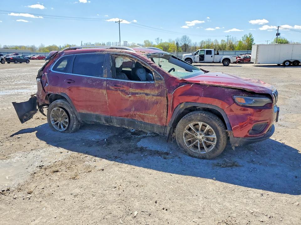 52994186 :رقم المزاد ، 1C4PJMLXXKD137311 vin ، 2019 Jeep Cherokee مزاد بيع