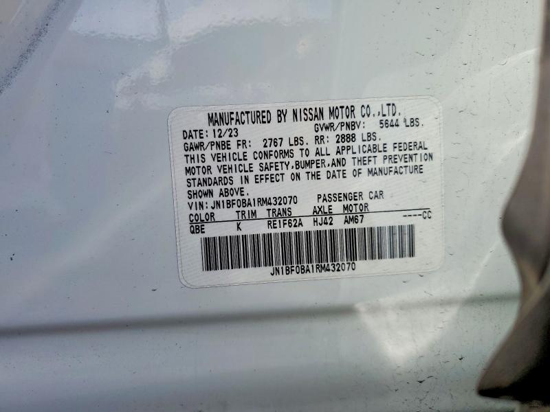 Продажа на аукционе авто 2024 Nissan Ariya, vin: JN1BF0BA1RM432070, номер лота: 54451716