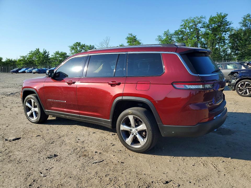54236406 :رقم المزاد ، 1C4RJKBGXM8133799 vin ، 2021 Jeep Grand Cherokee مزاد بيع