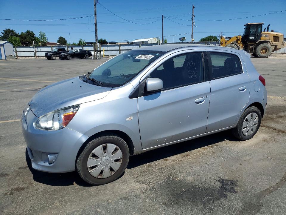 2015 Mitsubishi Mirage მანქანა იყიდება აუქციონზე, vin: ML32A3HJ7FH056339, აუქციონის ნომერი: 53770016