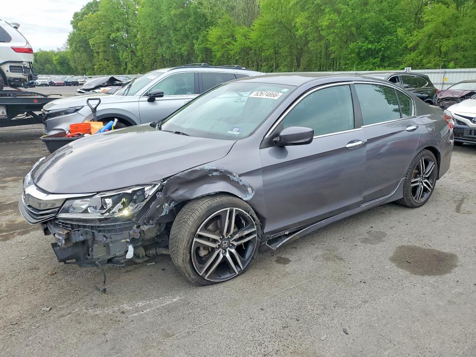 52674866 :رقم المزاد ، 1HGCR2F59HA238972 vin ، 2017 Honda Accord مزاد بيع