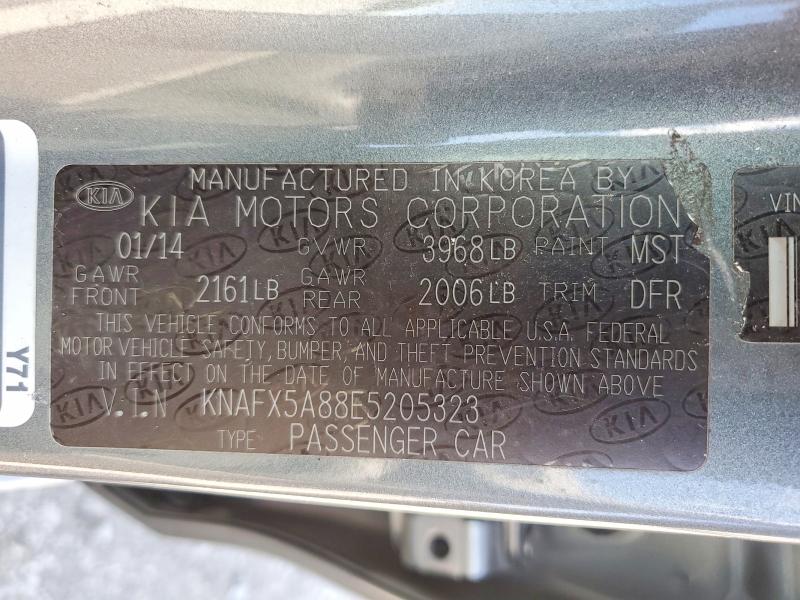 Продаж на аукціоні авто 2014 Kia Forte, vin: KNAFX5A88E5205323, номер лоту: 55067806