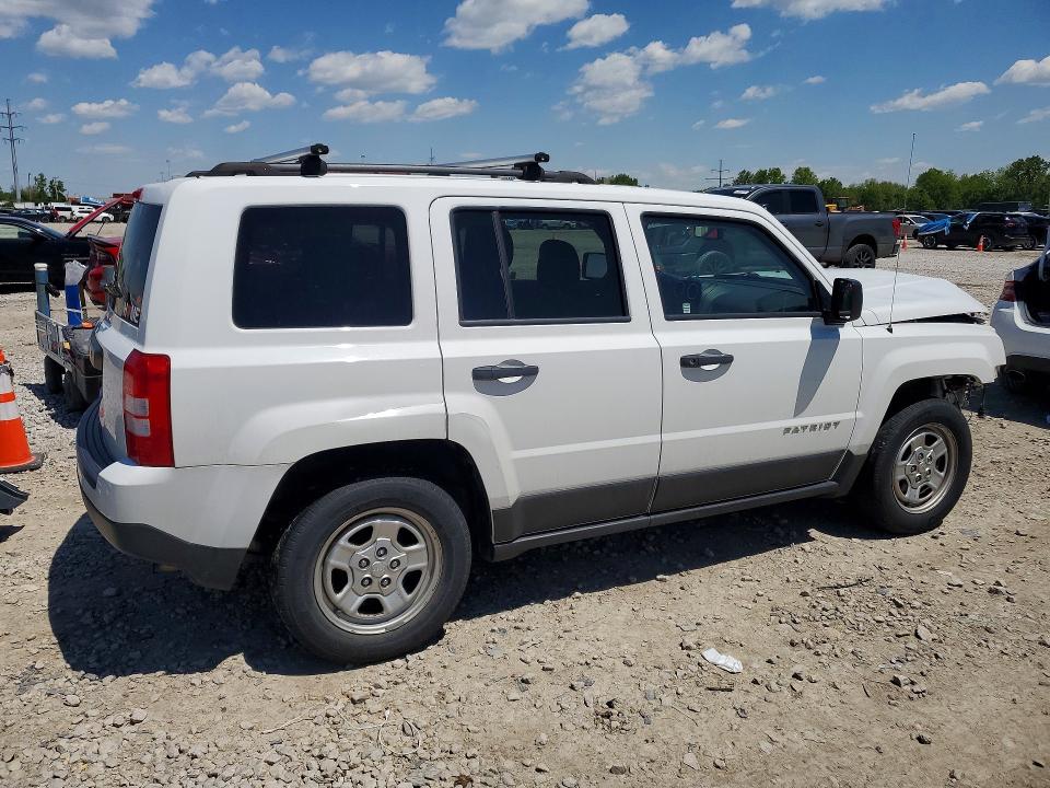 Продажа на аукционе авто 2016 Jeep Patriot, vin: 1C4NJPBBXGD805226, номер лота: 53293286