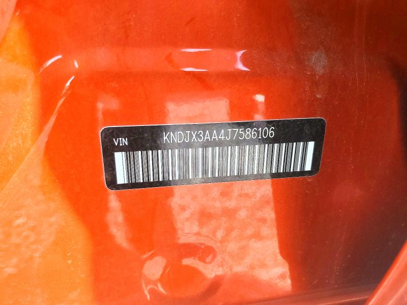 55058276 :رقم المزاد ، KNDJX3AA4J7586106 vin ، 2018 Kia Soul مزاد بيع