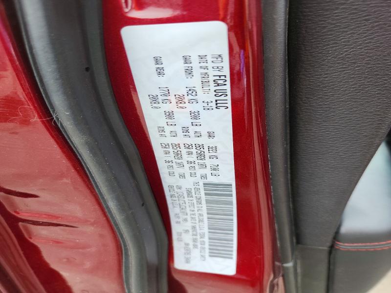2018 Dodge Durango მანქანა იყიდება აუქციონზე, vin: 1C4SDJCT5JC341077, აუქციონის ნომერი: 55022606