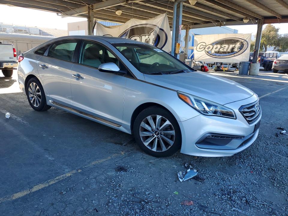 2017 Hyundai Sonata მანქანა იყიდება აუქციონზე, vin: 5NPE34AF2HH509111, აუქციონის ნომერი: 54000626