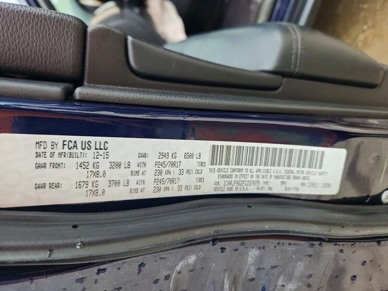 Продаж на аукціоні авто 2015 Jeep Grand Cherokee, vin: 1C4RJFAG2FC237079, номер лоту: 53767336