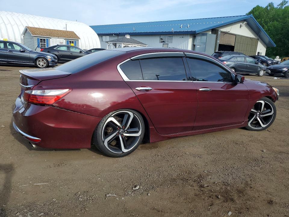 2017 Honda Accord მანქანა იყიდება აუქციონზე, vin: 1HGCR2F54HA308278, აუქციონის ნომერი: 54637476