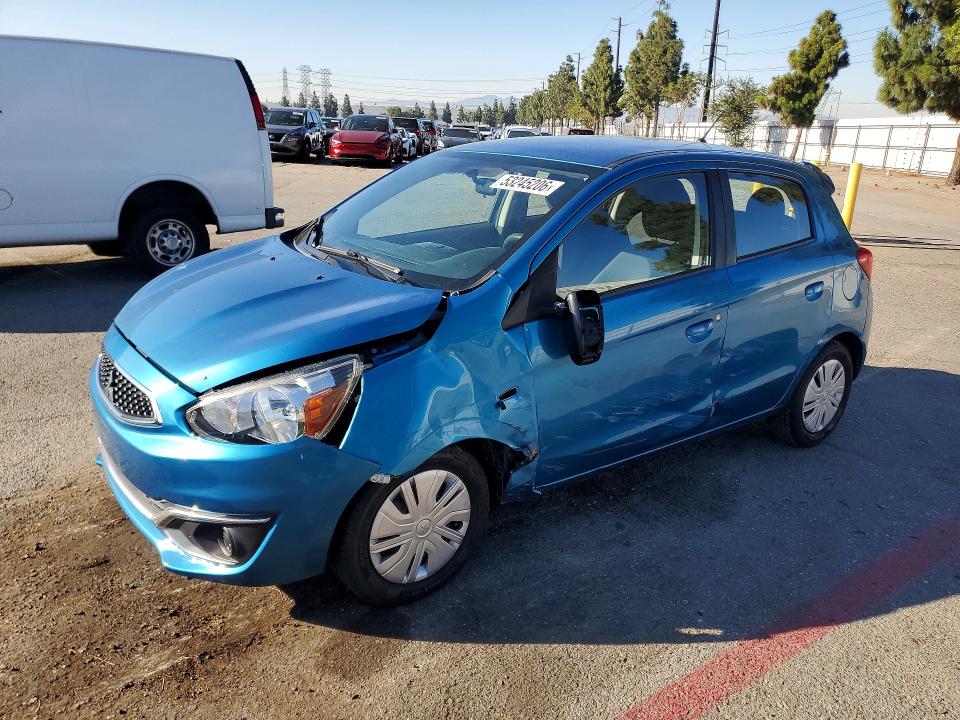 2017 Mitsubishi Mirage მანქანა იყიდება აუქციონზე, vin: ML32A3HJ4HH022247, აუქციონის ნომერი: 53245206