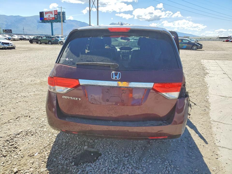 Aukcja sprzedaży 2015 Honda Odyssey, vin: 5FNRL5H63FB072423, numer aukcji: 54242856