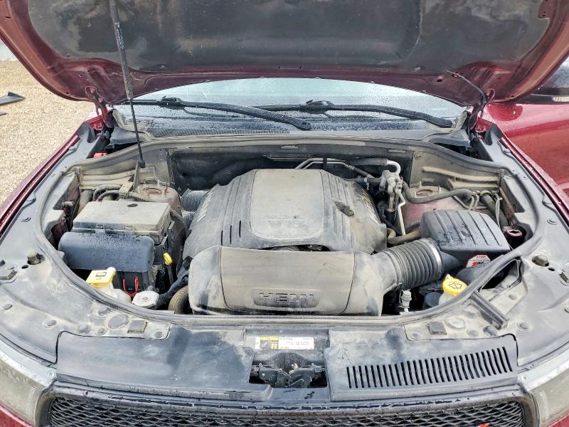 52051876 :رقم المزاد ، 1C4SDJCT2KC777158 vin ، 2019 Dodge Durango مزاد بيع