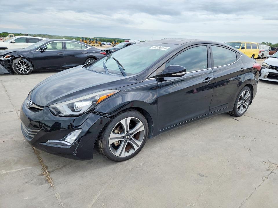 Auction sale of the 2016 Hyundai Elantra, vin: KMHDH4AH9GU586931, lot number: 52058976