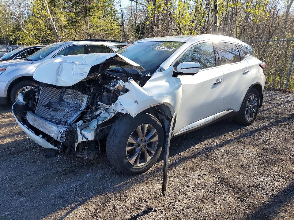 52432996 :رقم المزاد ، 5N1AZ2MH6HN194338 vin ، 2017 Nissan Murano مزاد بيع