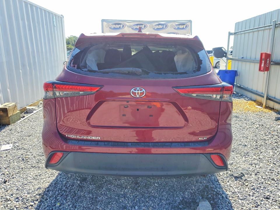Продаж на аукціоні авто 2022 Toyota Highlander, vin: 5TDGZRAHXNS549545, номер лоту: 53165656