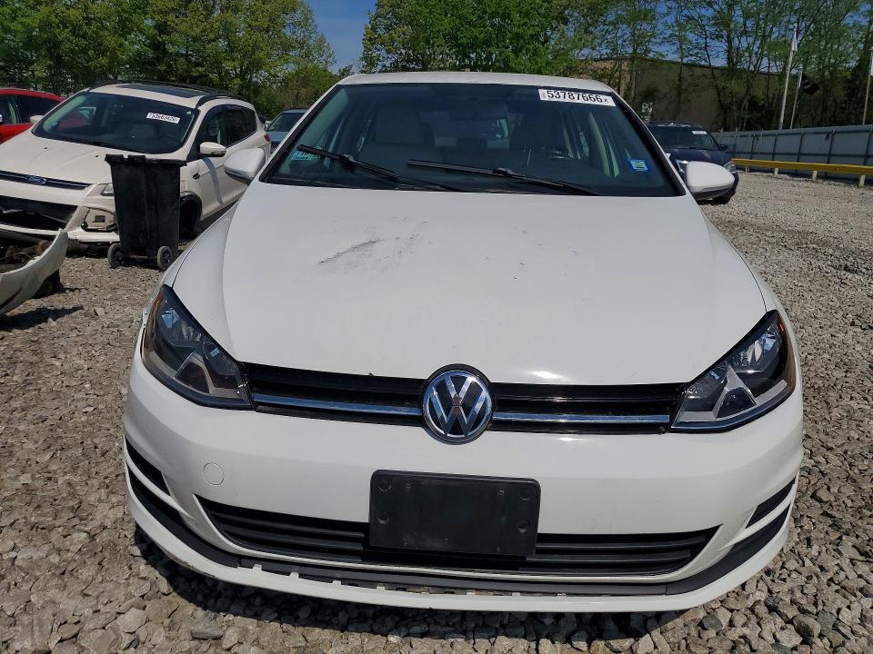 53787666 :رقم المزاد ، 3VW217AU7FM035220 vin ، 2015 Volkswagen Golf مزاد بيع