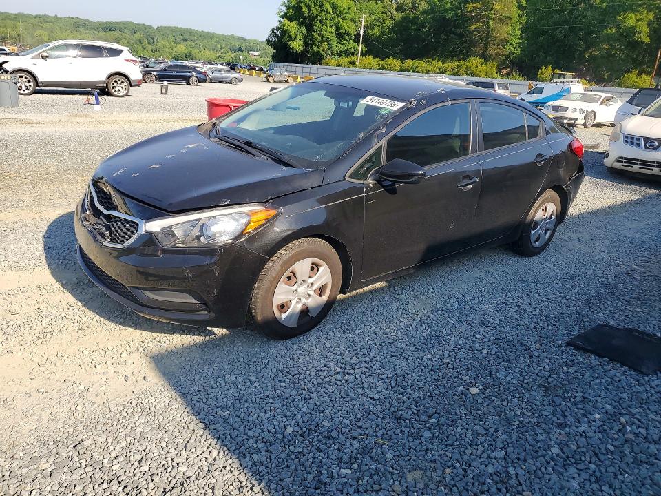 2016 Kia Forte მანქანა იყიდება აუქციონზე, vin: KNAFK4A65G5536483, აუქციონის ნომერი: 54140736