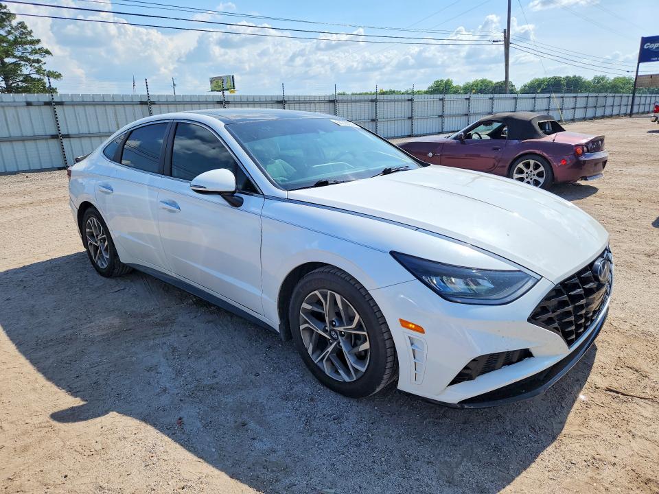 2022 Hyundai Sonata მანქანა იყიდება აუქციონზე, vin: KMHL14JAXNA225502, აუქციონის ნომერი: 54290326