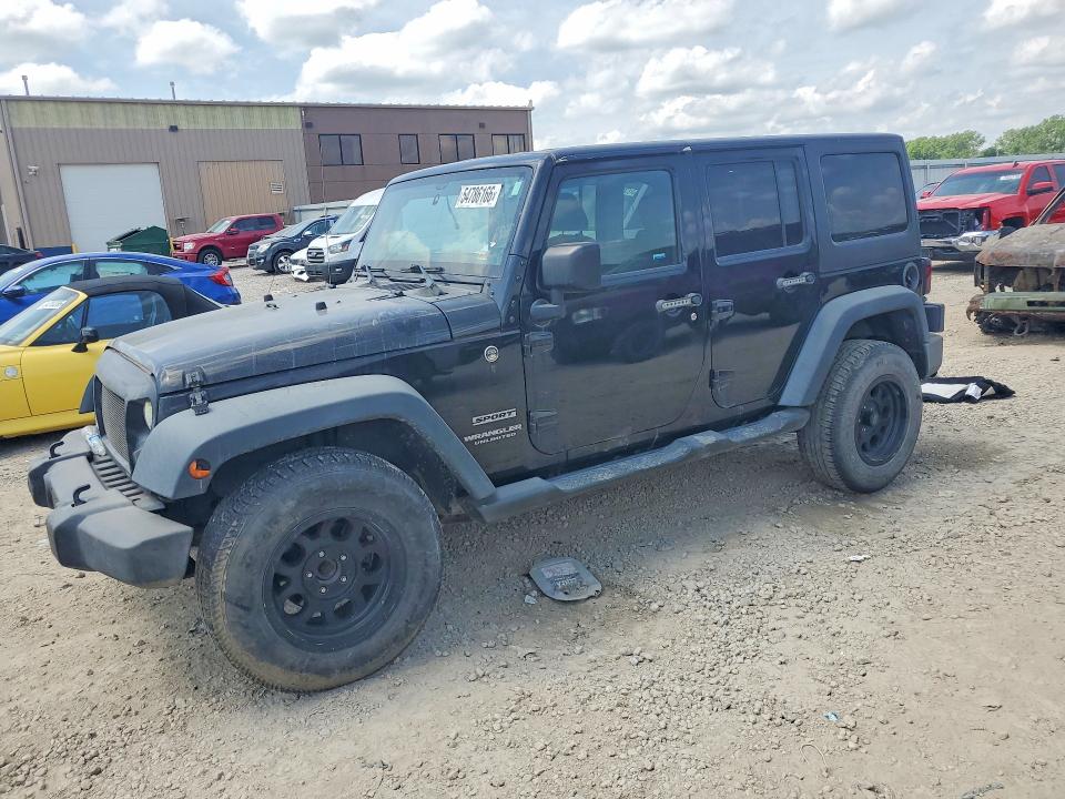 Продажа на аукционе авто 2014 Jeep Wrangler Unlimited, vin: 1C4BJWDG6EL329193, номер лота: 54786166