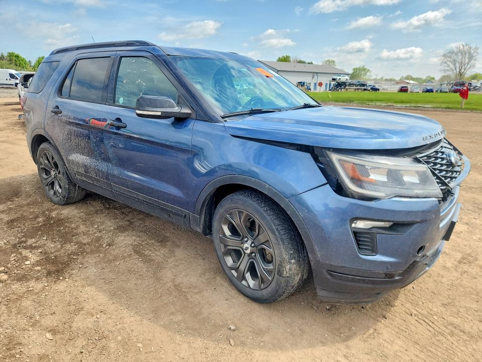 2018 Ford Explorer მანქანა იყიდება აუქციონზე, vin: 1FM5K8GT6JGA53692, აუქციონის ნომერი: 52998006