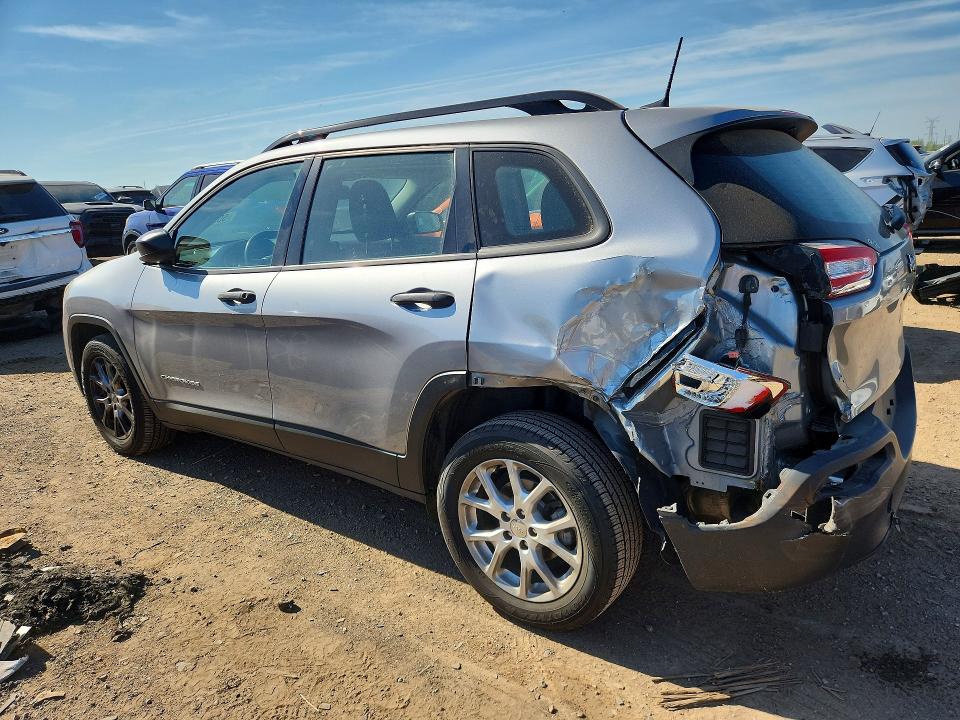 2016 Jeep Cherokee მანქანა იყიდება აუქციონზე, vin: 1C4PJLABXGW137631, აუქციონის ნომერი: 55013356