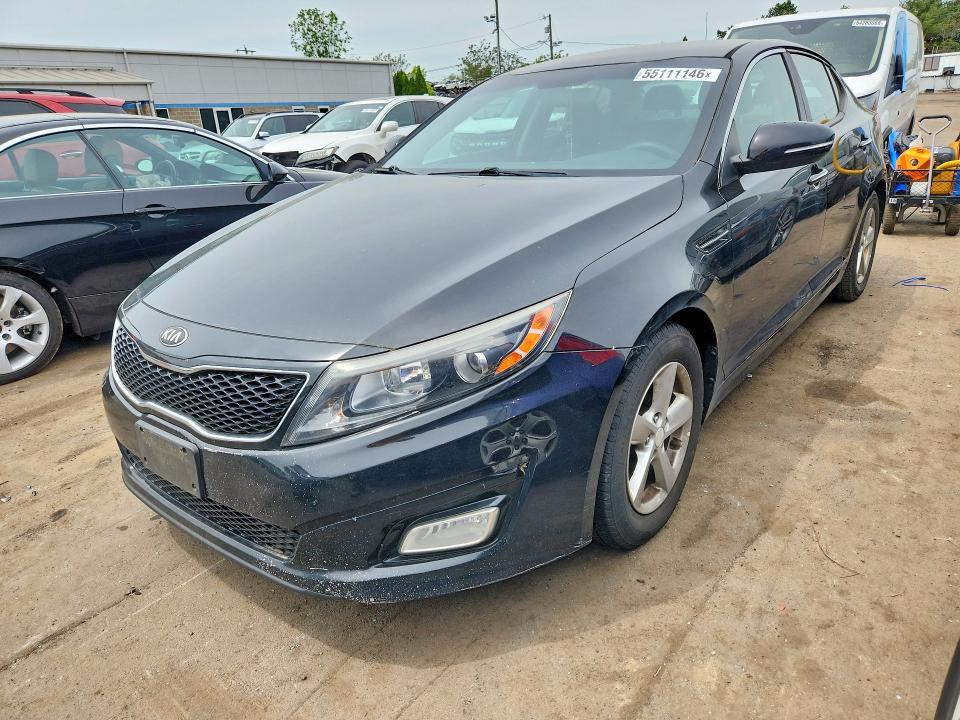 2015 Kia Optima მანქანა იყიდება აუქციონზე, vin: 5XXGM4A78FG428847, აუქციონის ნომერი: 55111146