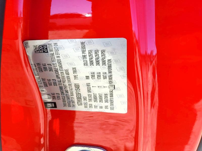 53878766 :رقم المزاد ، 1GTH5BE35F1154001 vin ، 2015 Gmc Canyon مزاد بيع