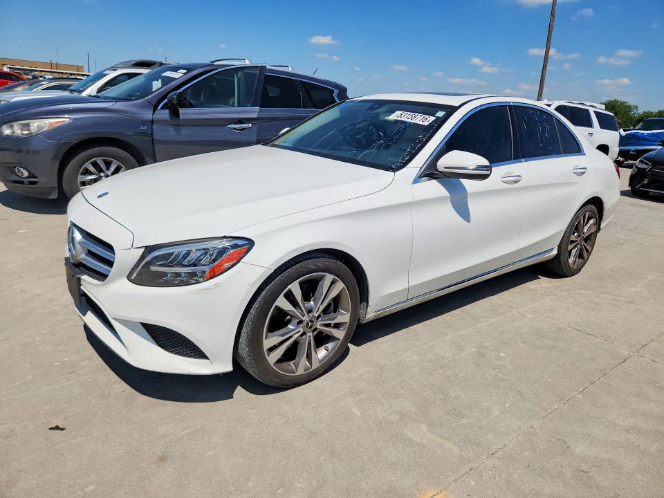 Продажа на аукционе авто 2019 Mercedes-benz C, vin: WDDWF8DB3KR516571, номер лота: 53158716