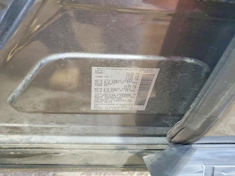 Aukcja sprzedaży 2022 Nissan Pathfinder, vin: 5N1DR3CB0NC236011, numer aukcji: 54656216