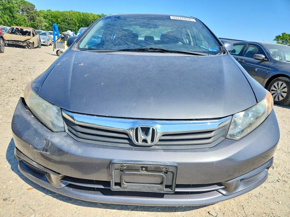 2012 Honda Civic მანქანა იყიდება აუქციონზე, vin: 19XFB2F99CE021687, აუქციონის ნომერი: 54225876
