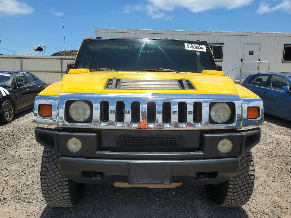 2005 Hummer H2 მანქანა იყიდება აუქციონზე, vin: 5GRGN23U65H129183, აუქციონის ნომერი: 51920956