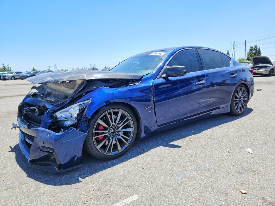 2019 Infiniti Q50 მანქანა იყიდება აუქციონზე, vin: JN1FV7AR1KM830096, აუქციონის ნომერი: 53584566
