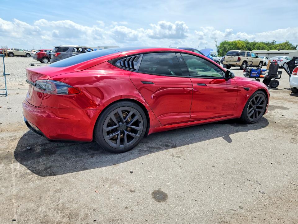 51589096 :رقم المزاد ، 5YJSA1E56MF436665 vin ، 2021 Tesla Model S مزاد بيع