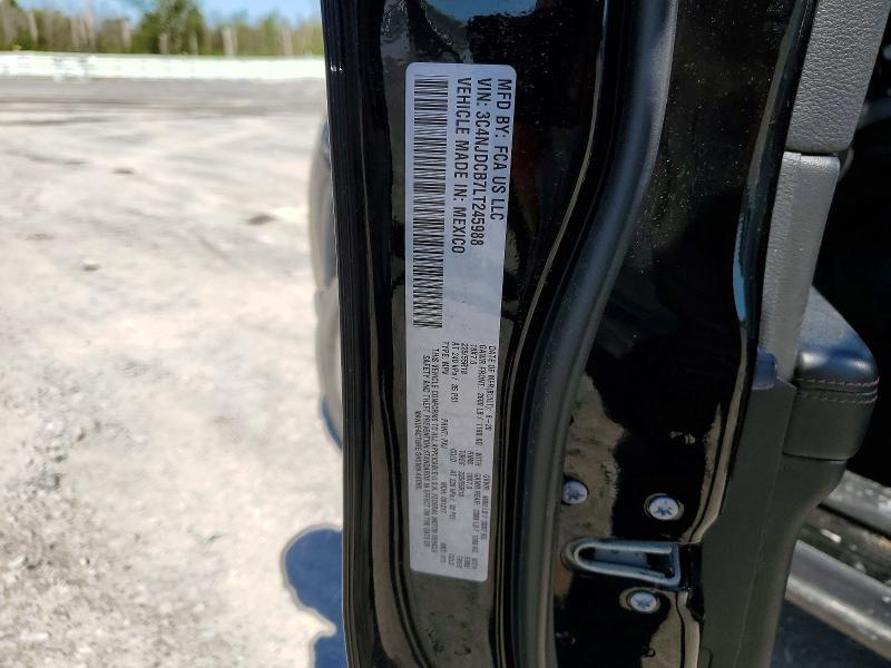 53235336 :رقم المزاد ، 3C4NJDCB7LT245988 vin ، 2020 Jeep Compass مزاد بيع
