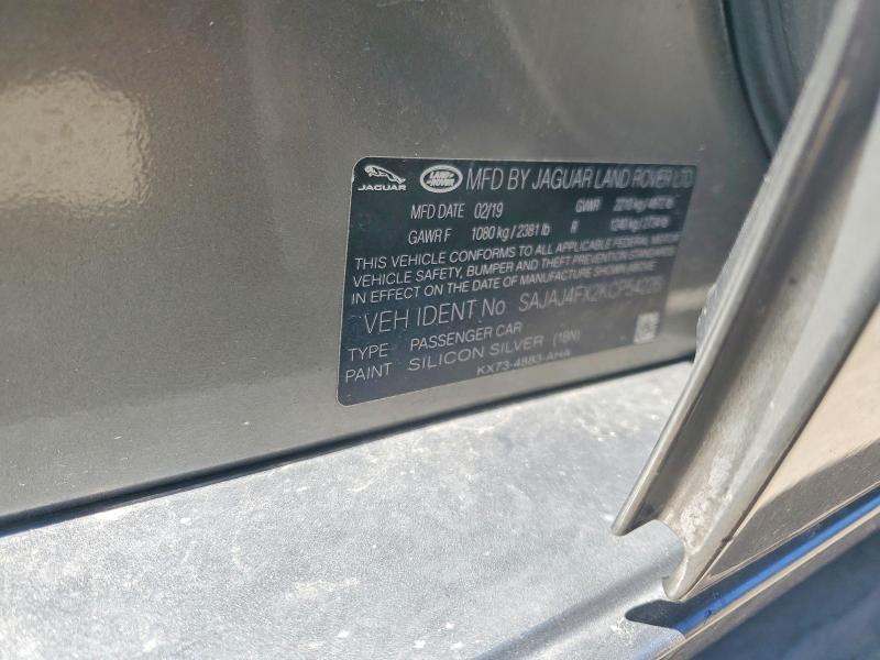 Продаж на аукціоні авто 2019 Jaguar Xe, vin: SAJAJ4FX2KCP54226, номер лоту: 53135346