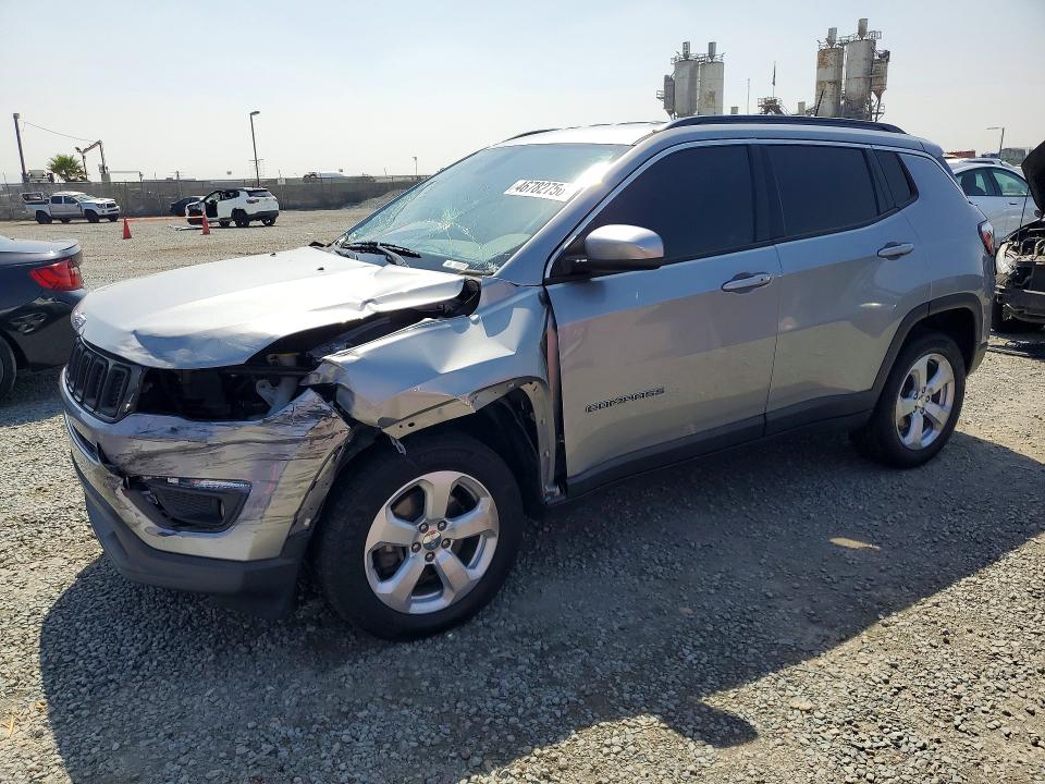 46782756 :رقم المزاد ، 3C4NJDBB8LT155167 vin ، 2020 Jeep Compass مزاد بيع