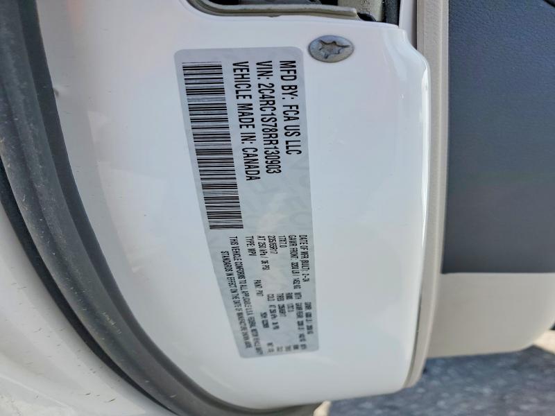2024 Chrysler Pacifica მანქანა იყიდება აუქციონზე, vin: 2C4RC1S78RR130903, აუქციონის ნომერი: 53467966