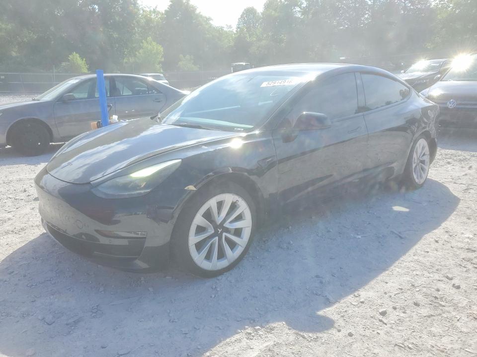 Продажа на аукционе авто 2022 Tesla Model 3, vin: 5YJ3E1EB3NF185538, номер лота: 52914916