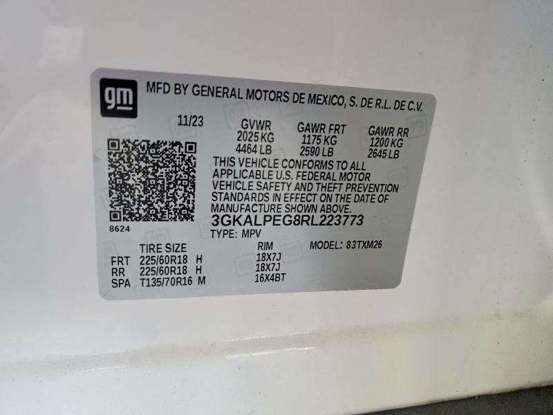 Продаж на аукціоні авто 2024 Gmc Terrain, vin: 3GKALPEG8RL223773, номер лоту: 54352356