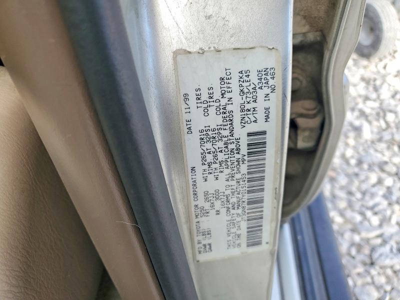 Aukcja sprzedaży 2000 Toyt 4 Runner, vin: JT3GN87R7Y0151453, numer aukcji: 51967986